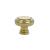 Emtek 86610US3 American Classic Norwich 1 1/4" Brass Cabinet Knob in Polished Brass