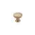 Emtek 86468US4 American Designer Transitional Heritage 1 3/4" Brass Overland Cabinet Knob in Satin Brass