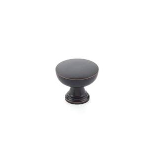 Emtek 86468US10B American Designer Transitional Heritage 1 3/4" Brass Overland Cabinet Knob in Oil Rubbed Bronze