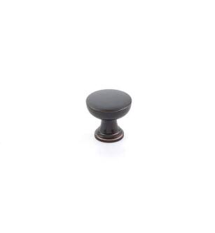 Emtek 86467US10B American Designer Transitional Heritage 1 1/4" Brass Overland Cabinet Knob in Oil Rubbed Bronze