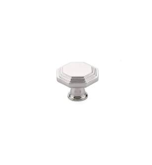 Emtek 86466US14 American Designer Transitional Heritage 1 3/4" Brass Midvale Cabinet Knob in Polished Nickel