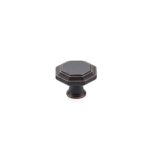 Emtek 86466US10B American Designer Transitional Heritage 1 3/4" Brass Midvale Cabinet Knob in Oil Rubbed Bronze