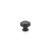 Emtek 86465US19 American Designer Transitional Heritage 1 1/4" Brass Midvale Cabinet Knob in Flat Black