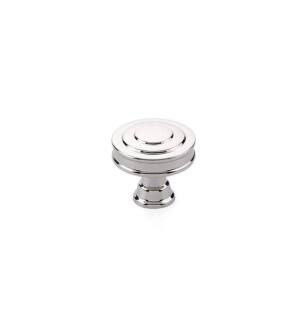 Emtek 86464US14 American Designer Transitional Heritage 1 5/8" Brass Glendon Cabinet Knob in Polished Nickel