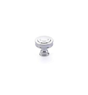 Emtek 86463US26 American Designer Transitional Heritage 1 1/4" Brass Glendon Cabinet Knob in Polished Chrome