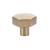 Emtek 86458US4 Contemporary Urban Modern 1 1/2" Brass Mod Hex Cabinet Knob in Satin Brass