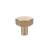 Emtek 86457US4 Contemporary Urban Modern 1 1/8" Brass Mod Hex Cabinet Knob in Satin Brass