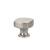 Emtek 86451US15 Contemporary Urban Modern 1 1/2" Brass Freestone Cabinet Knob in Satin Nickel