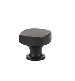 Emtek 86450US10B Contemporary Urban Modern 1 1/4" Brass Freestone Cabinet Knob in Oil Rubbed Bronze