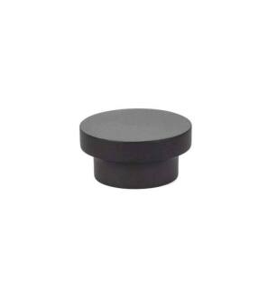 Emtek 86448US19 Contemporary Urban Modern 1 3/8" Brass District Cabinet Knob in Flat Black