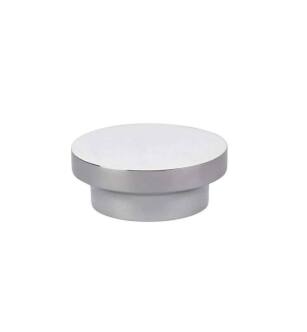 Emtek 86449US26 Contemporary Urban Modern 1 5/8" Brass District Cabinet Knob in Polished Chrome