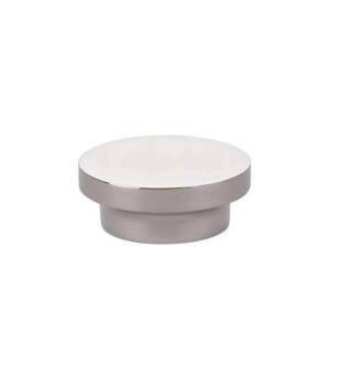 Emtek 86449US14 Contemporary Urban Modern 1 5/8" Brass District Cabinet Knob in Polished Nickel