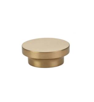 Emtek 86449US4 Contemporary Urban Modern 1 5/8" Brass District Cabinet Knob in Satin Brass