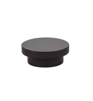 Emtek 86449US19 Contemporary Urban Modern 1 5/8" Brass District Cabinet Knob in Flat Black