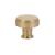 Emtek 86433US4 American Designer Newport 1 5/8" Brass Mushroom Cabinet Knob in Satin Brass