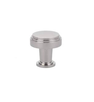 Emtek 86432US15 American Designer Newport 1 1/4" Brass Mushroom Cabinet Knob in Satin Nickel