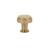 Emtek 86432US4 American Designer Newport 1 1/4" Brass Mushroom Cabinet Knob in Satin Brass