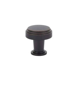 Emtek 86432US10B American Designer Newport 1 1/4" Brass Mushroom Cabinet Knob in Oil Rubbed Bronze
