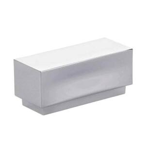 Emtek 86447US26 Contemporary Urban Modern 2 1/4" Center to Center Brass Cinder Cabinet Knob in Polished Chrome