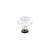 Emtek 86400US10B Crystal & Porcelain Georgetown 1 3/4" Clear Crystal Cabinet Knob in Oil Rubbed Bronze