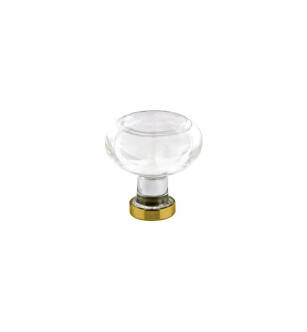 Emtek 86400US7 Crystal & Porcelain Georgetown 1 3/4" Clear Crystal Cabinet Knob in French Antique