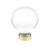 Emtek 86394US4 Crystal & Porcelain Bristol 1" Clear Crystal Cabinet Knob in Satin Brass