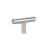 Emtek 86357US14 Contemporary Mid Century Modern 2" Brass Bar Cabinet Knob in Polished Nickel