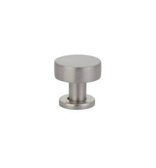Emtek 86322US15 Contemporary Mid Century Modern 1 1/4" Brass Cadet Cabinet Knob in Satin Nickel