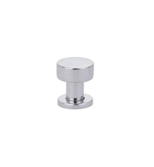 Emtek 86321US26 Contemporary Mid Century Modern 1" Brass Cadet Cabinet Knob in Polished Chrome