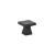 Emtek 86319US19 Contemporary Mid Century Modern 1 1/4" Brass Podium Cabinet Knob in Flat Black