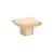 Emtek 86318US4 Contemporary Mid Century Modern 1 5/8" Brass Square Basin Cabinet Knob in Satin Brass