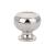 Emtek 86316US14 Contemporary Mid Century Modern 1 5/8" Brass Atomic Cabinet Knob in Polished Nickel