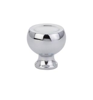 Emtek 86315US26 Contemporary Mid Century Modern 1 1/4" Brass Atomic Cabinet Knob in Polished Chrome