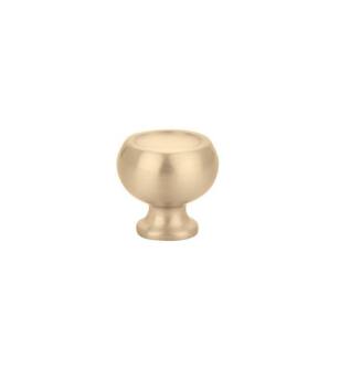Emtek 86314US4 Contemporary Mid Century Modern 1" Brass Atomic Cabinet Knob in Satin Brass