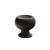 Emtek 86314US10B Contemporary Mid Century Modern 1" Brass Atomic Cabinet Knob in Oil Rubbed Bronze