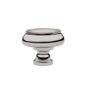 Emtek 86306US14 American Designer Geometric 1 3/4" Brass Oval Cabinet Knob in Polished Nickel