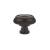 Emtek 86306US10B American Designer Geometric 1 3/4" Brass Oval Cabinet Knob in Oil Rubbed Bronze