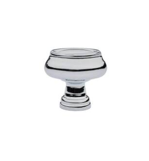 Emtek 86305US26 American Designer Geometric 1 1/2" Brass Oval Cabinet Knob in Polished Chrome