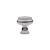 Emtek 86304US14 American Designer Geometric 1 1/4" Brass Oval Cabinet Knob in Polished Nickel