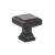 Emtek 86295US10B American Designer Geometric 1 1/4" Brass Square Cabinet Knob in Oil Rubbed Bronze