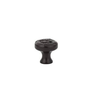 Emtek 86277US10B American Designer Ribbon and Reed 1 1/4" Brass Cabinet Knob in Oil Rubbed Bronze