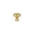 Emtek 86277US3 American Designer Ribbon and Reed 1 1/4" Brass Cabinet Knob in Polished Brass