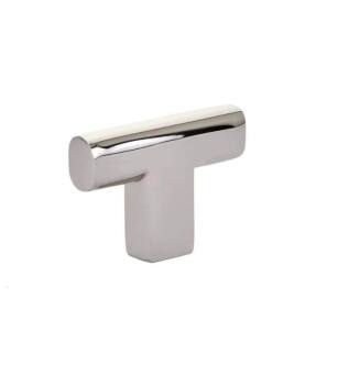 Emtek 86271US14 Contemporary 2" Brass Trail Cabinet Knob in Polished Nickel