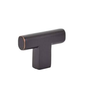 Emtek 86271US10B Contemporary 2" Brass Trail Cabinet Knob in Oil Rubbed Bronze