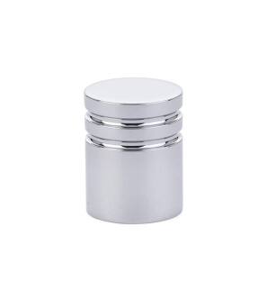 Emtek 86268US26 Contemporary 1" Brass Metric Cabinet Knob in Polished Chrome