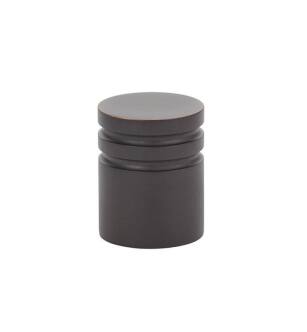 Emtek 86268US10B Contemporary 1" Brass Metric Cabinet Knob in Oil Rubbed Bronze