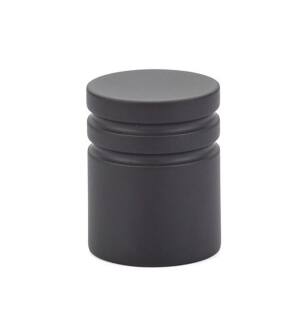 Emtek 86268US19 Contemporary 1" Brass Metric Cabinet Knob in Flat Black