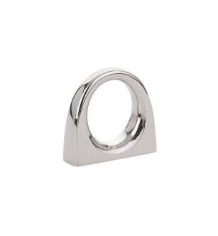 Emtek 86270US14 Contemporary 1" Center to Center Brass Ring Cabinet Knob in Polished Nickel