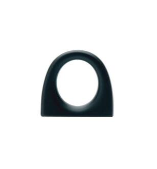 Emtek 86270US19 Contemporary 1" Center to Center Brass Ring Cabinet Knob in Flat Black
