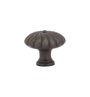 Emtek 86245MB Tuscany 1 1/4" Bronze Twisted Round Cabinet Knob in Medium Bronze
